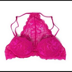 Pink Victoria’s Secret Date Racerback Bra
